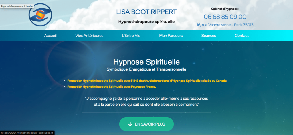 hypnotherapeute Sppirituelle
